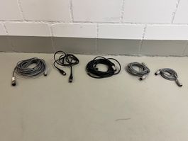 Diverse Audiokabel z.B. 5-Pin und 3-Pin DIN Stecker
