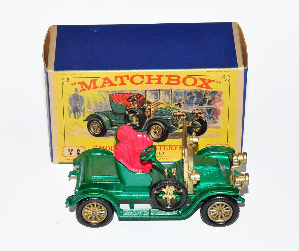 Matchbox Modellini d'auto: Matchbox MoY No.2 1911 RENAULT / ORIGINALBOX – Usato da Zufikon venduto da MatchboxCorner 1