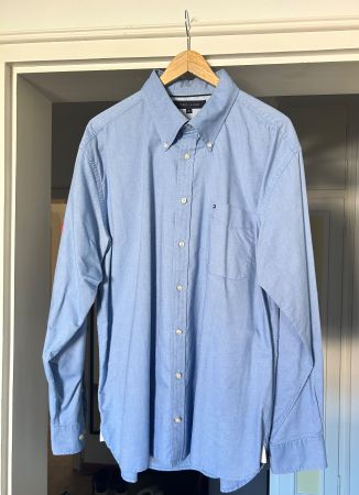 Tommy Hilfiger Oxford-Hemd mit Button-Down-Kragen, Grösse XL