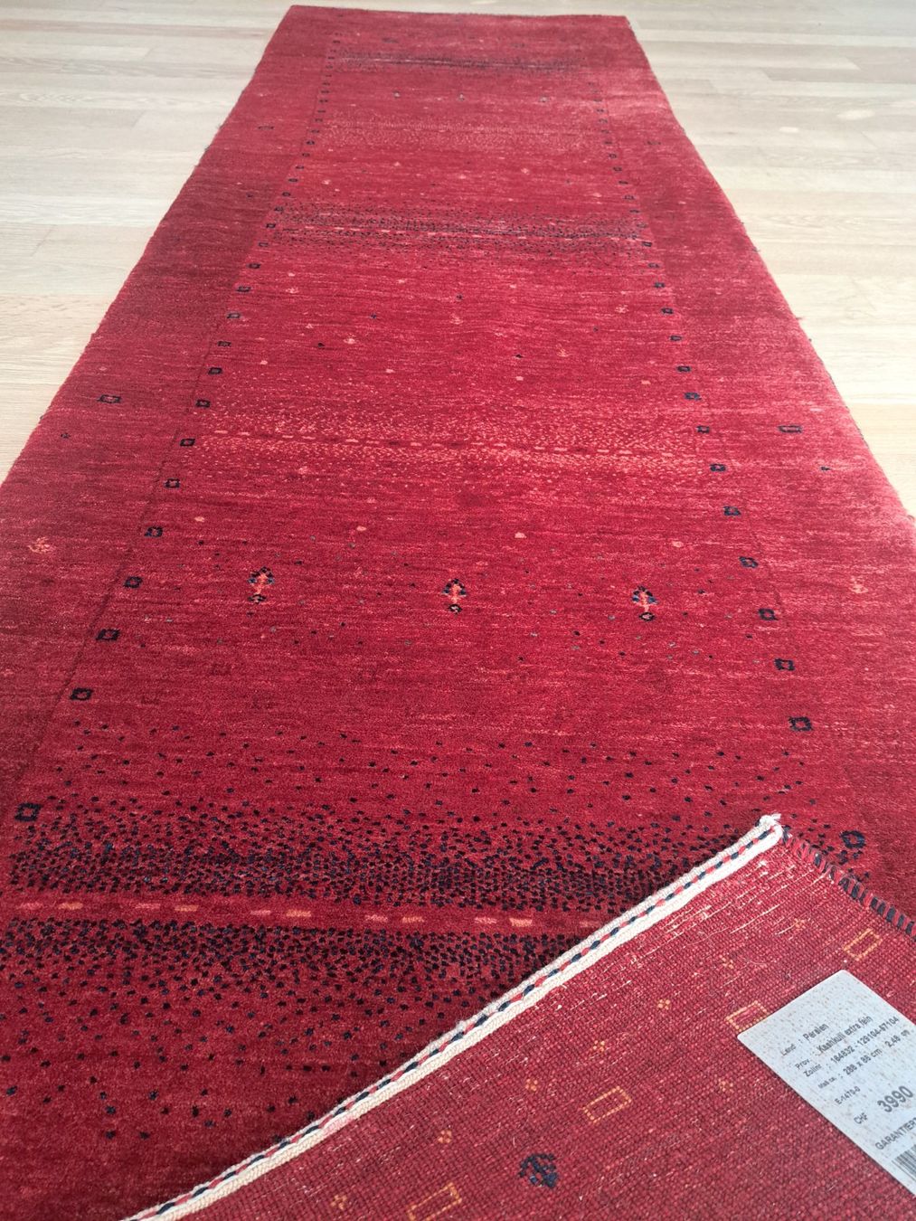 Teppiche: Perser Kashkuli Orientteppich 288x80cm – Gebraucht aus Schaffhausen von geh_stSU82