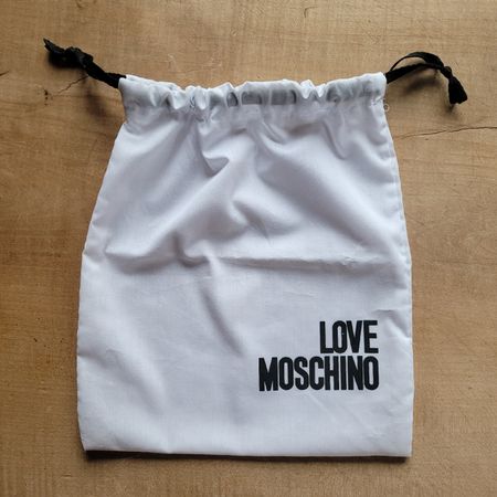 Stoffbeutel, Stoffsäckli mit Kordelzug "LOVE MOSCHINO"