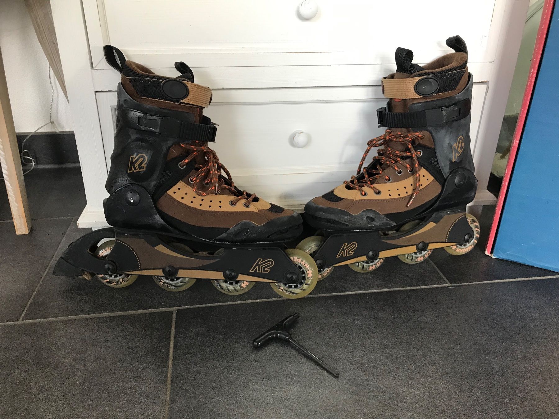 K2 Pattini in linea & Pattini a rotelle: K2 Inline Skates, Grösse 39.5, Top Zustand – Usato da Düdingen venduto da Manuela14 1