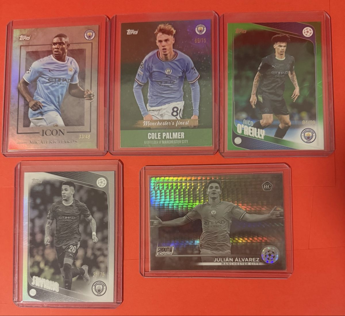 Topps Carte collezionabili: Manchester City Sammlung (Auto, Patch & nummerierte Karten) – Nuovo (secondo la descrizione) da Embrach venduto da BenzosCards 2