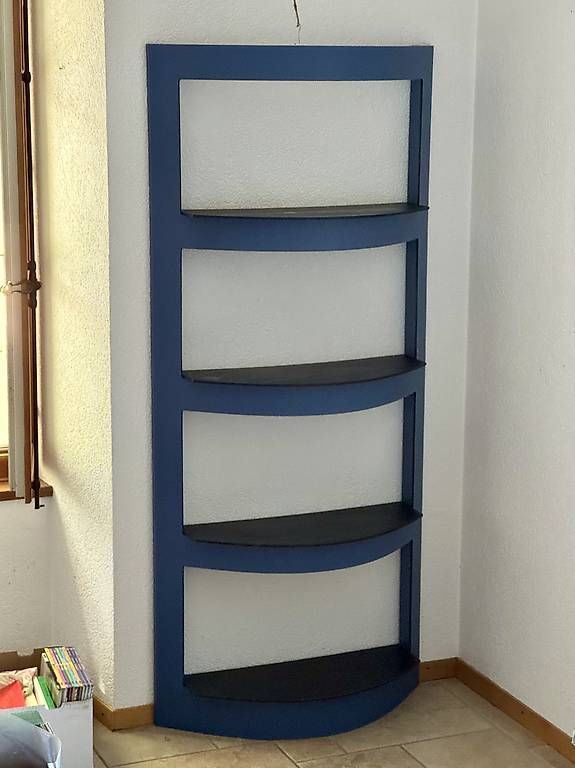 Scaffali: 2 Étagères design bleues et noires  4 tablettes – Usato da Lausanne venduto da Vinz89 1