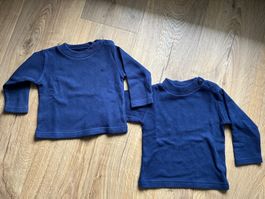 2 Warm Baby Tops 6-12M