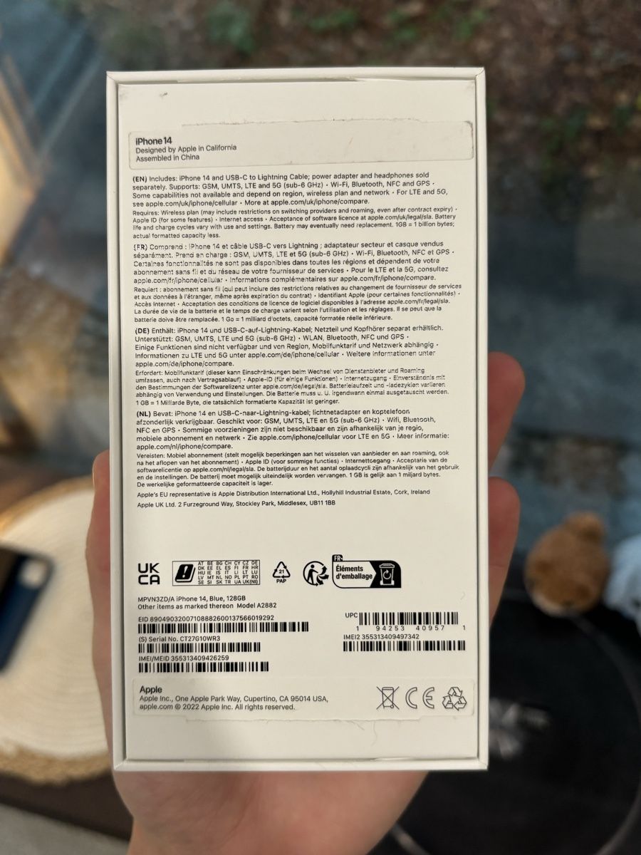 Apple Telefoni cellulari / Smartphones: Iphone 14 128 GB blau – Usato da Carona venduto da Nina007. 2