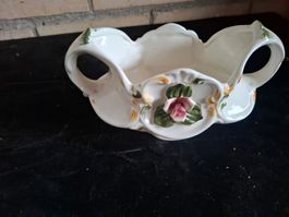 Porzellanschale mit Blumenmuster gebraucht guter Zustand