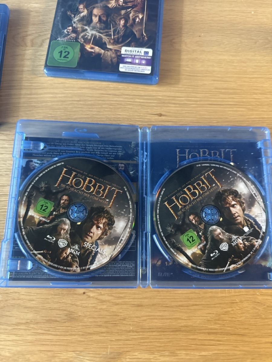 Tutti i DVDs: Der Hobbit Trilogie Blu-ray – Usato da Weinfelden venduto da sco_2jx6 4