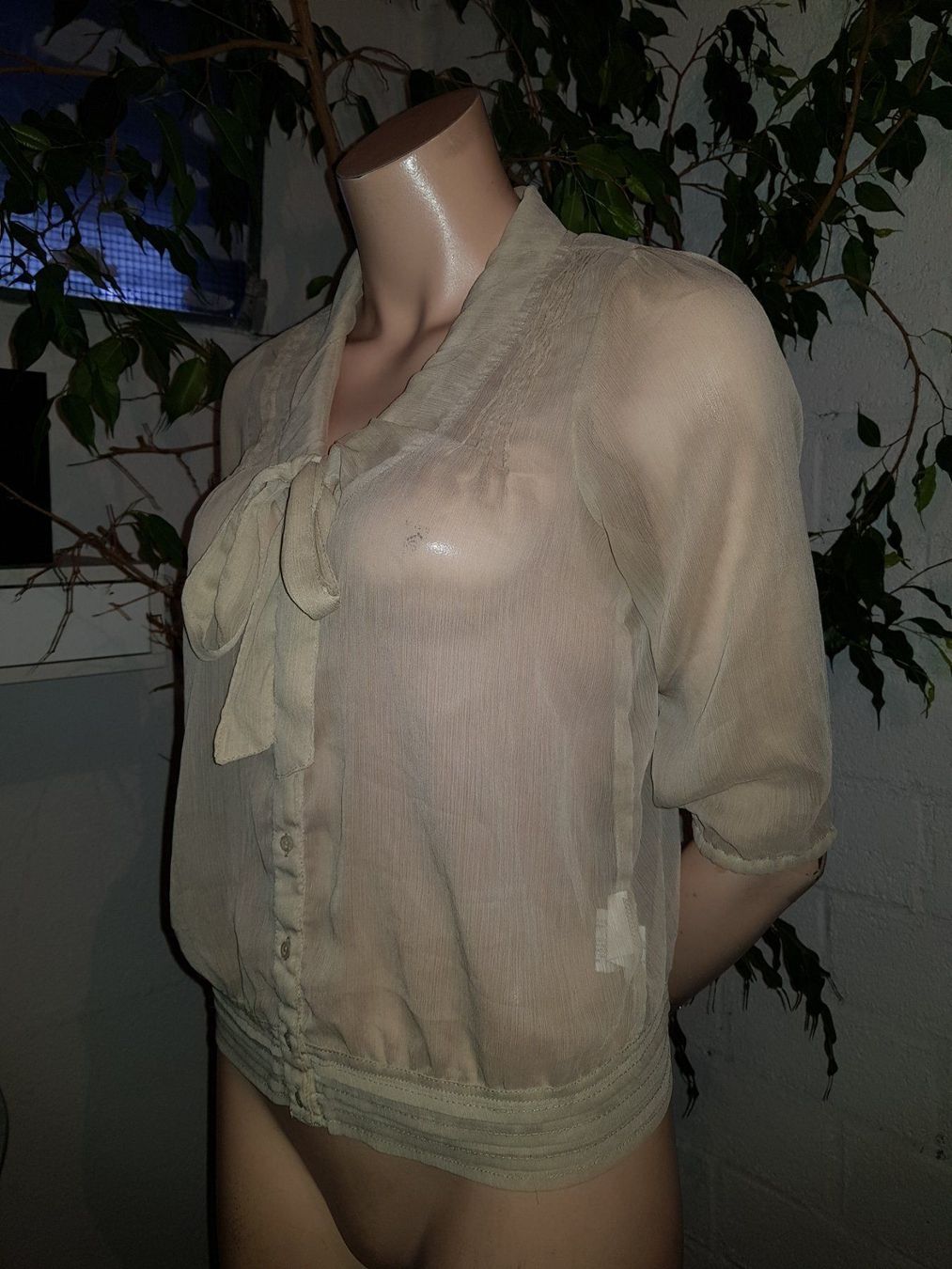 Camicette: PULL & BEAR blouse / Bluse taille / Grosse XS (S EUR) – Usato da Cossonay-ville venduto da Super-Price-Quality 4