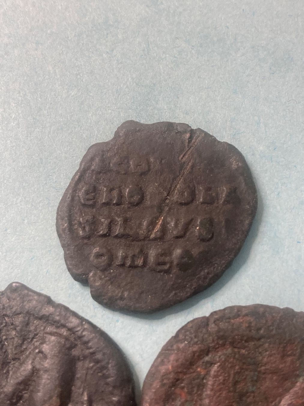 Alle Münzen: Trois pièces ancienne en bronze – Gebraucht aus Villars-sur-Glâne von Graca03 5