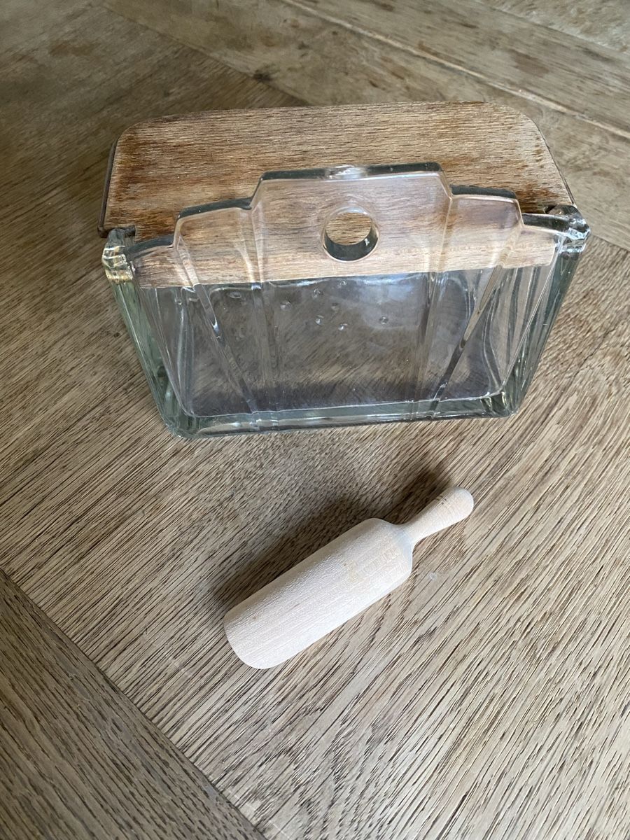 Gläser: Salzfass Glas und Holz – Gebraucht aus Bern von SamuelH02 2