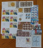 Viele Ersttagstempel auch NABA 2000 Viererblock