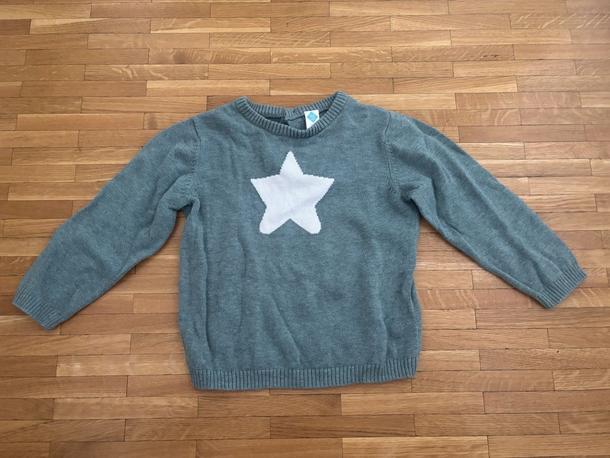 Maglioni & Felpe: Pull enfant t. 24m TEX étoile – Usato da Chêne-Bougeries venduto da CeliaMate