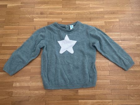Pull enfant t. 24m TEX étoile