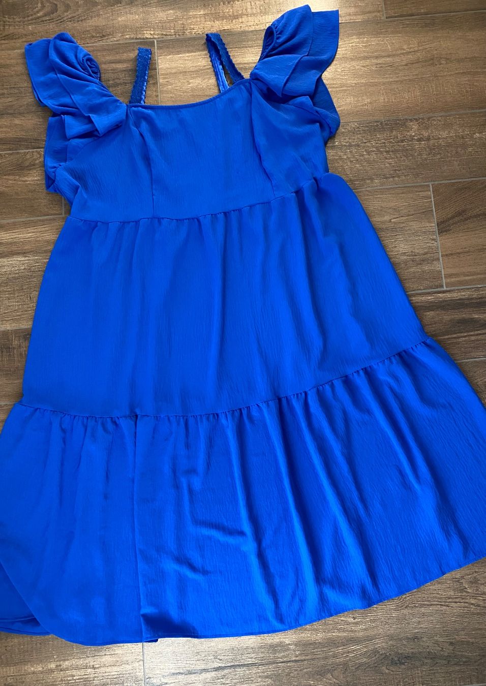 Shein Kleider: Maxikleid lang königsblau Gr. 56 / 58 / 60 – Gebraucht aus Pratteln von a23_j2gs 2