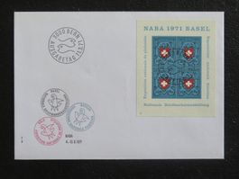 Ersttagsbrief der Naba von 1971