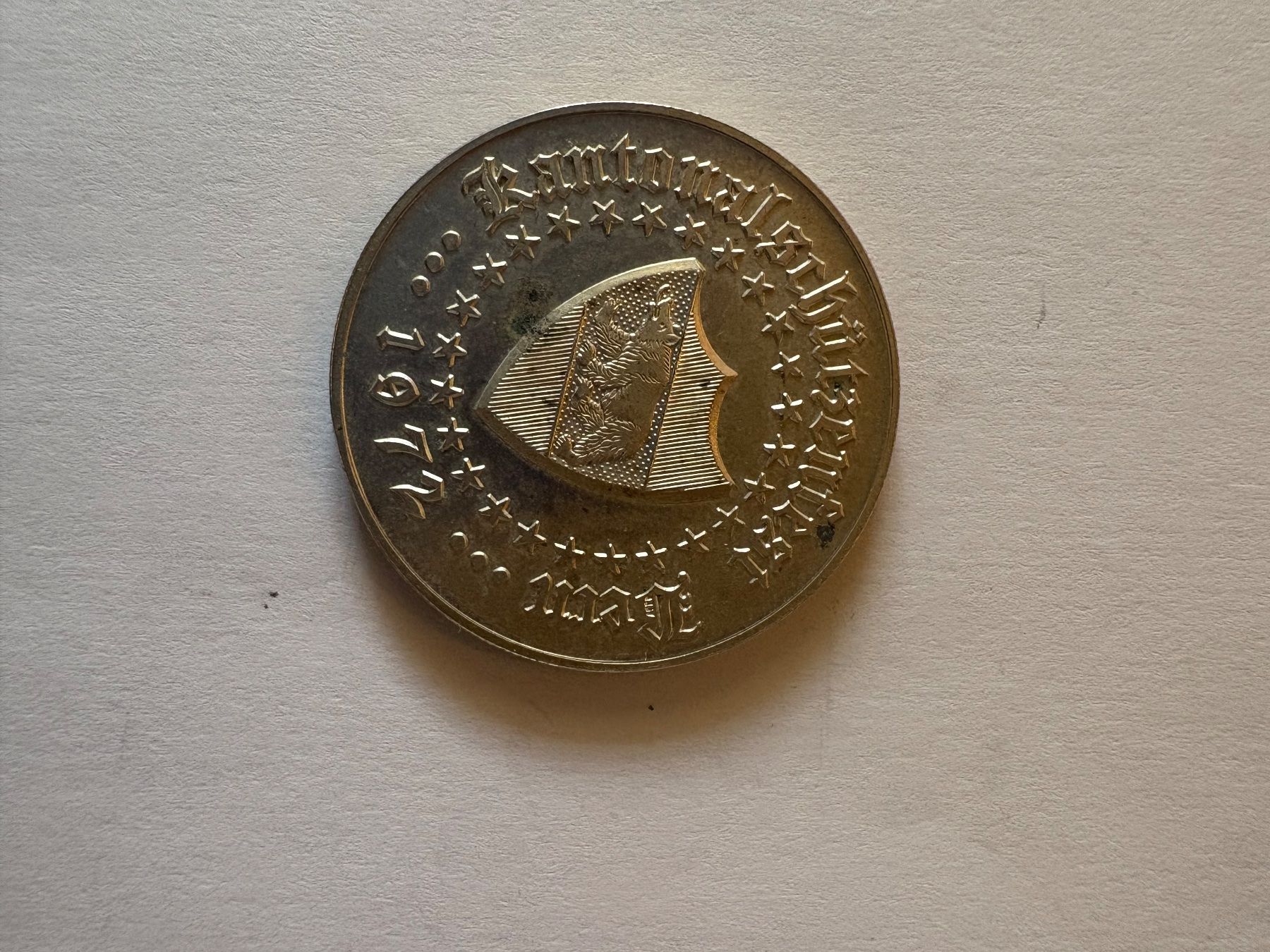 Medaillen: Ch Silbermedaille 1972 – Gebraucht aus Murten von Tzaugg 5