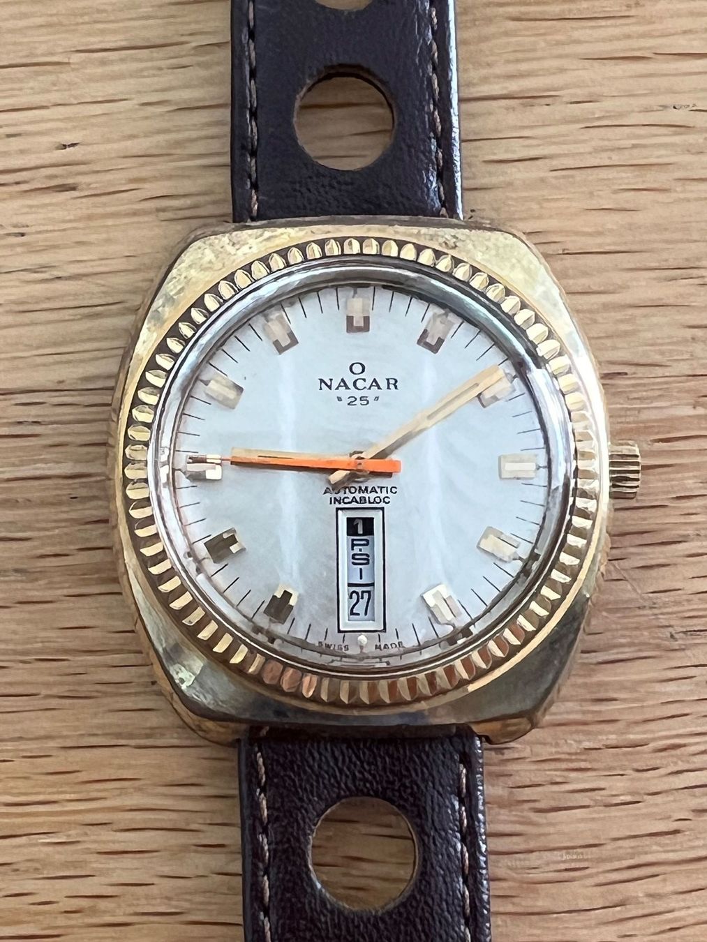 Swiss Orologi: MONTRE AUTOMATIQUE NAAR 25 – Usato da Vevey venduto da tono62 1