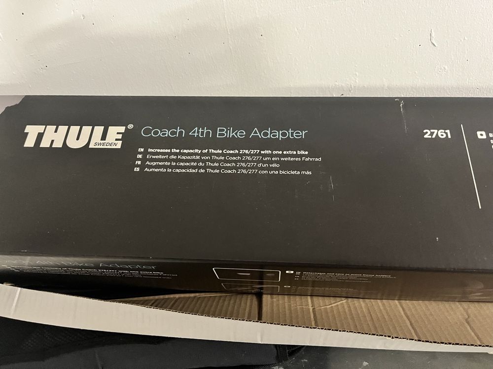 Thule Coach 276/277 Adapter für 4. Velo, Neu! (Neu und originalverpackt ...