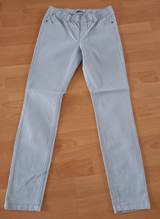 Hellgraue Jeggings in Grösse 40