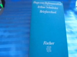 Hofmannsthal//Schnitzler Briefwechsel