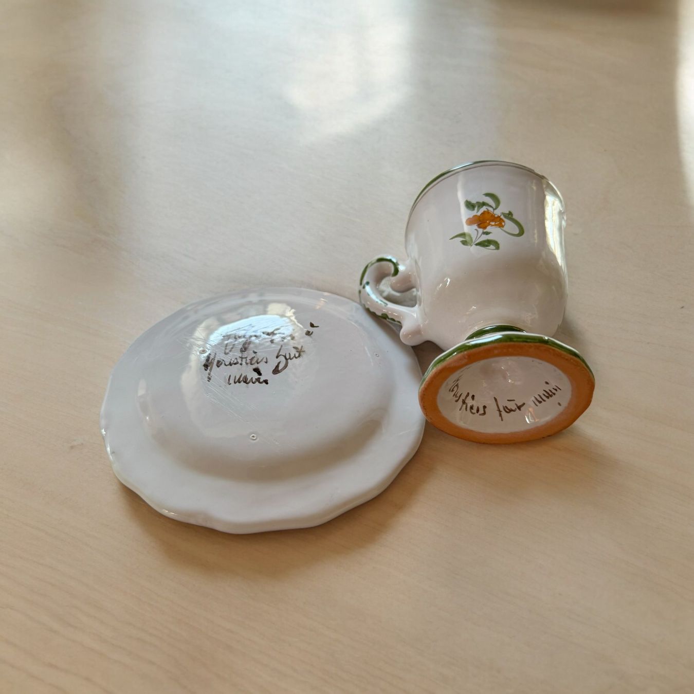 Tutte le decorazioni: Faïences de Moustiers – Usato da Dombresson venduto da Titi2056 5