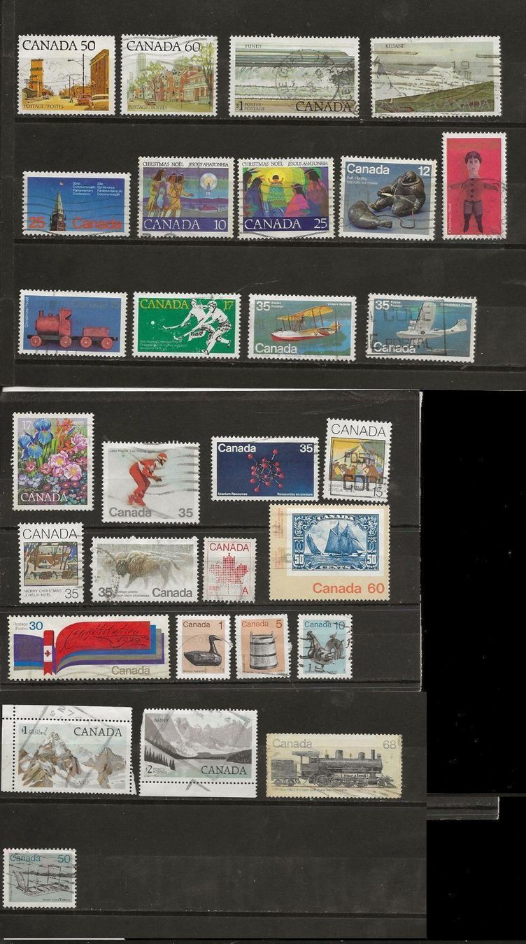 Tutti i francobolli: Canada Lot 13 1979 .. – Usato da Sion venduto da PierreP01