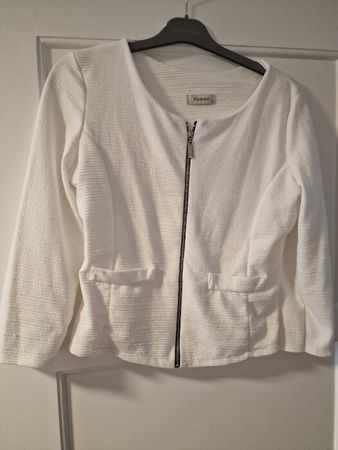 Weisse Jacke von TODAY, Gr. L, Top Zustand!