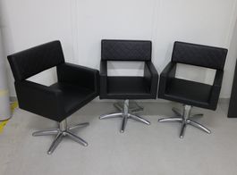 Quadratische Friseurstühle - VEZZOSI