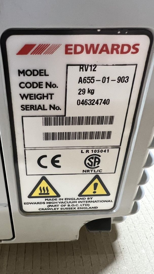 Alle Werkzeuge: Edwards RV12 Vakuumpumpe – Gebraucht aus Zuchwil von dragosmd-maschinen 6