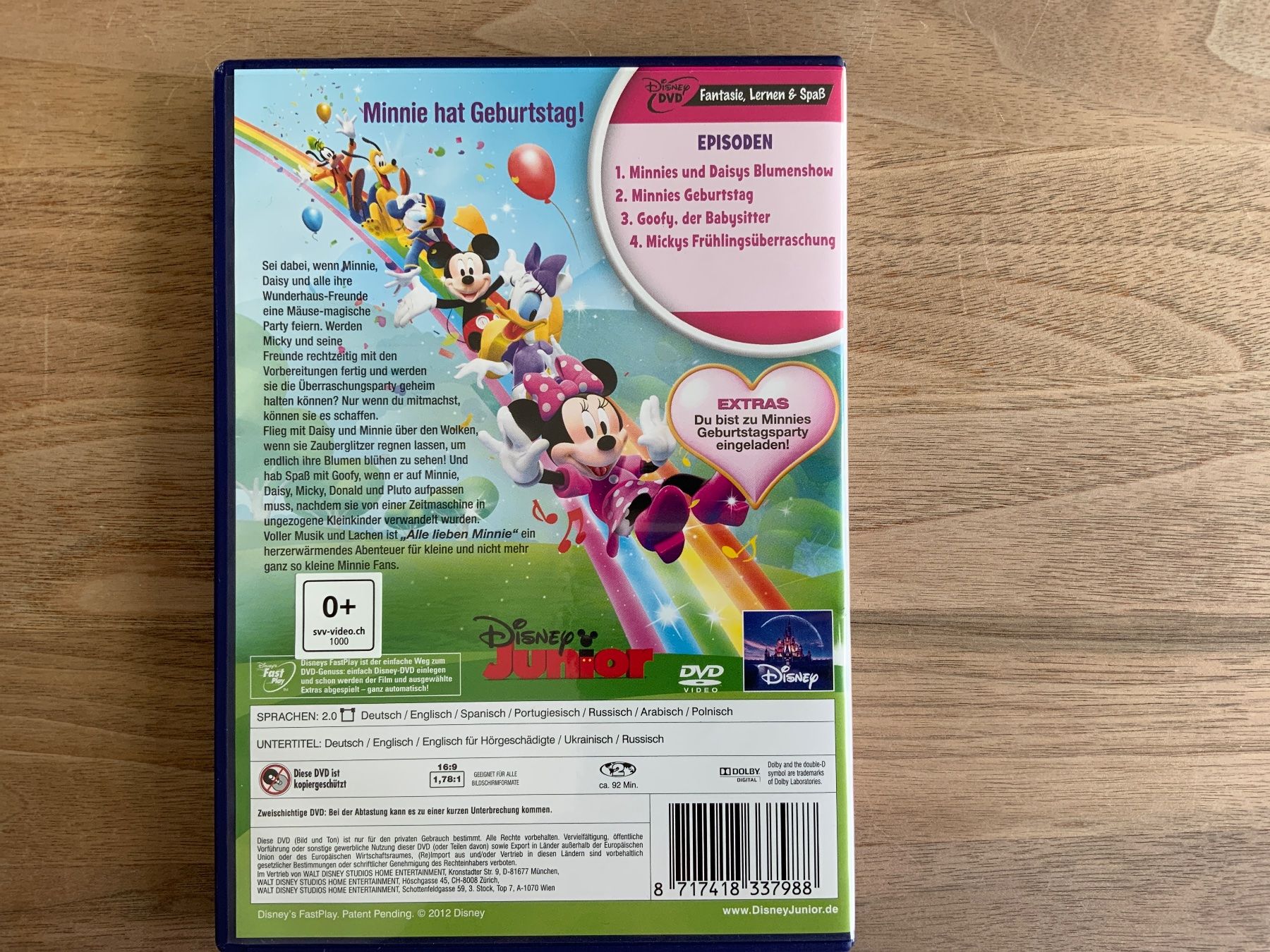 Alle DVDs: Disney Junior Micky Maus Wunderhaus "Alle Lieben Minnie" – Gebraucht aus Magden von Jackevaro 1