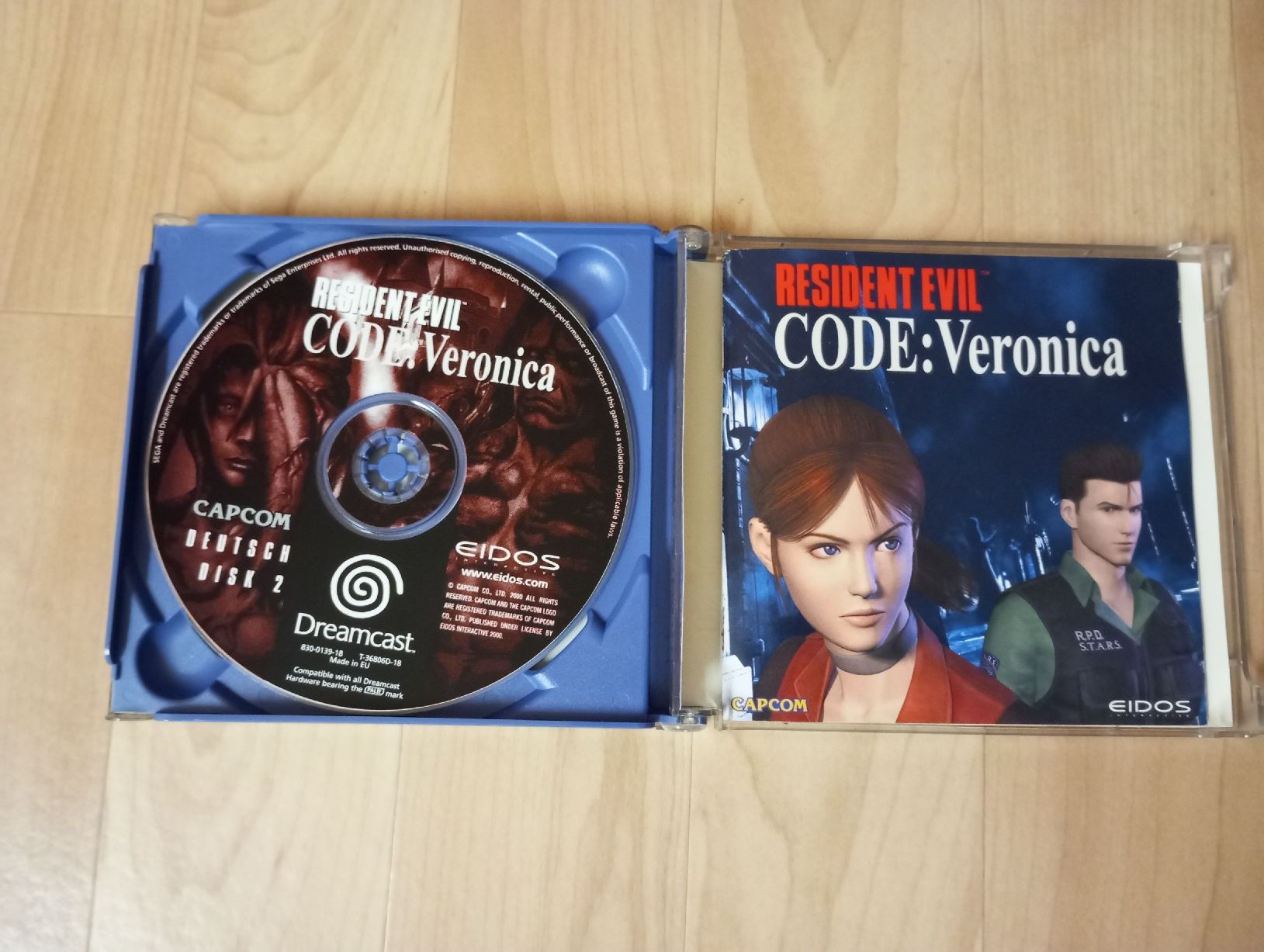 Capcom Spiele: Resident Evil Code Veronica (D) - SEGA Dreamcast (PAL) – Gebraucht aus Cottens FR von  2