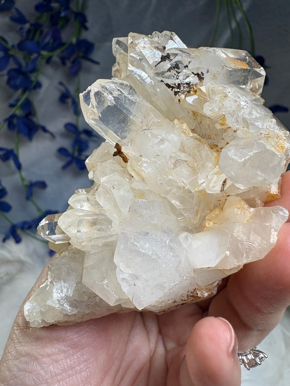 Minerali & Pietre curative: Laotischer Clear Quartz Cluster – Nuovo (secondo la descrizione) da Neuheim venduto da m.hald 2