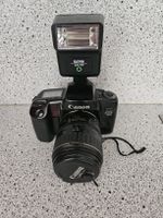 Canon EOS 100 + objectif 28-80 mm + flash Sunpak Auto 170