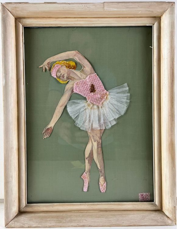 Tableaux: Ballerina in Mischtechnik – D'occasion à Hinwil par Unglaubliche-Treffer