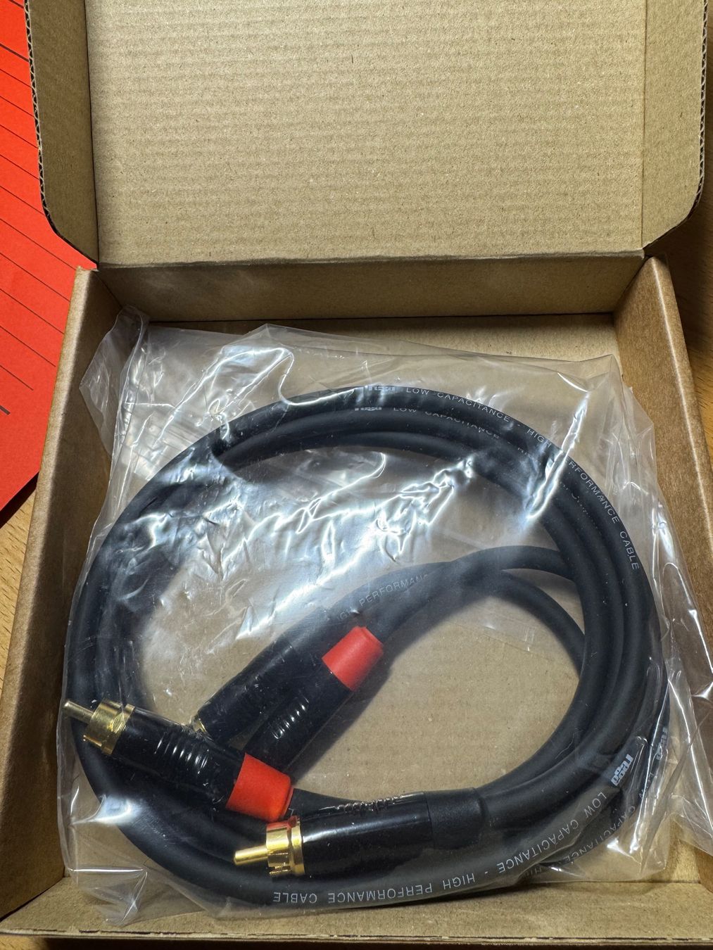 Rega Cavi: Rega Couple 3 Interconnect Cable 1.0m (neu) – Nuovo e nell'imballaggio originale da Ueken venduto da highlander57