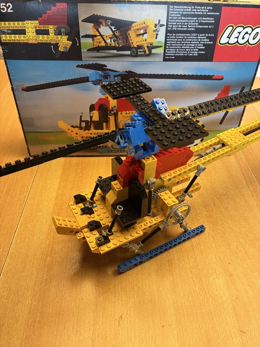Lego Baukästen: Lego Technic 852 - Hélicoptère - 1977 – Gebraucht aus Essertines-Sur-Rolle von jev_xw2g 1