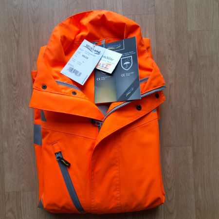Jacke / Parka Wikland Reflex NEU, Gr. L, orange, Nr.152