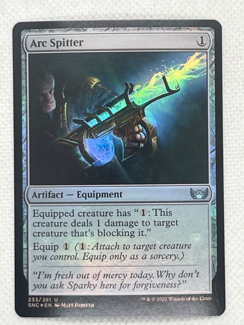 Magic The Gathering Carte collezionabili: Arc Spitter Foil - Magic the Gathering - Selten! – Usato da Hinterkappelen venduto da Kim1992