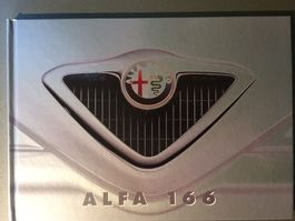 ALFA ROMEO 166 1998 / 1999 Prospekt hardcover brochure VIP