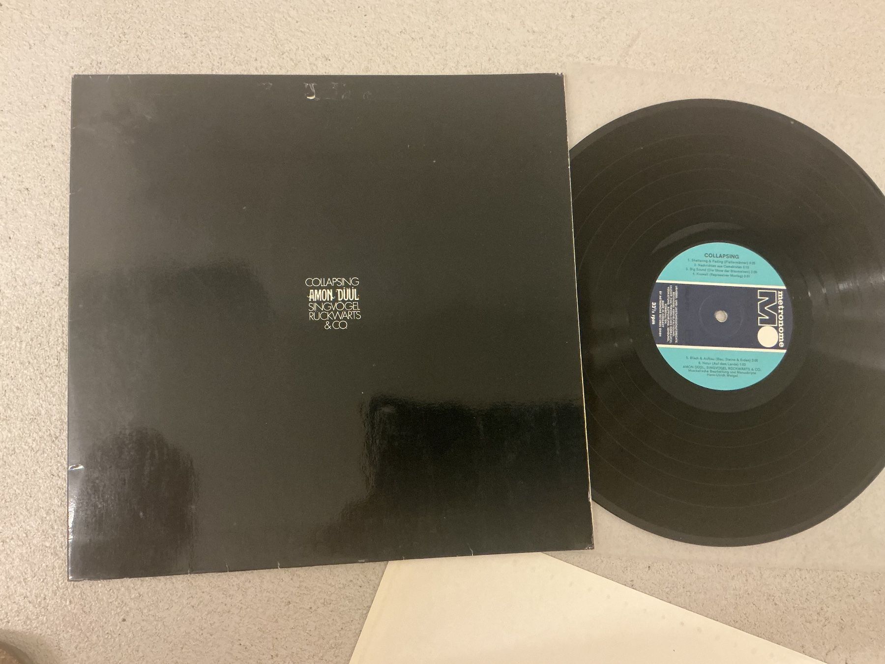 Dischi in vinile: Amon Duul LP - Collapsing Singvogel – Usato da Winterthur venduto da Tumko-Vinyl