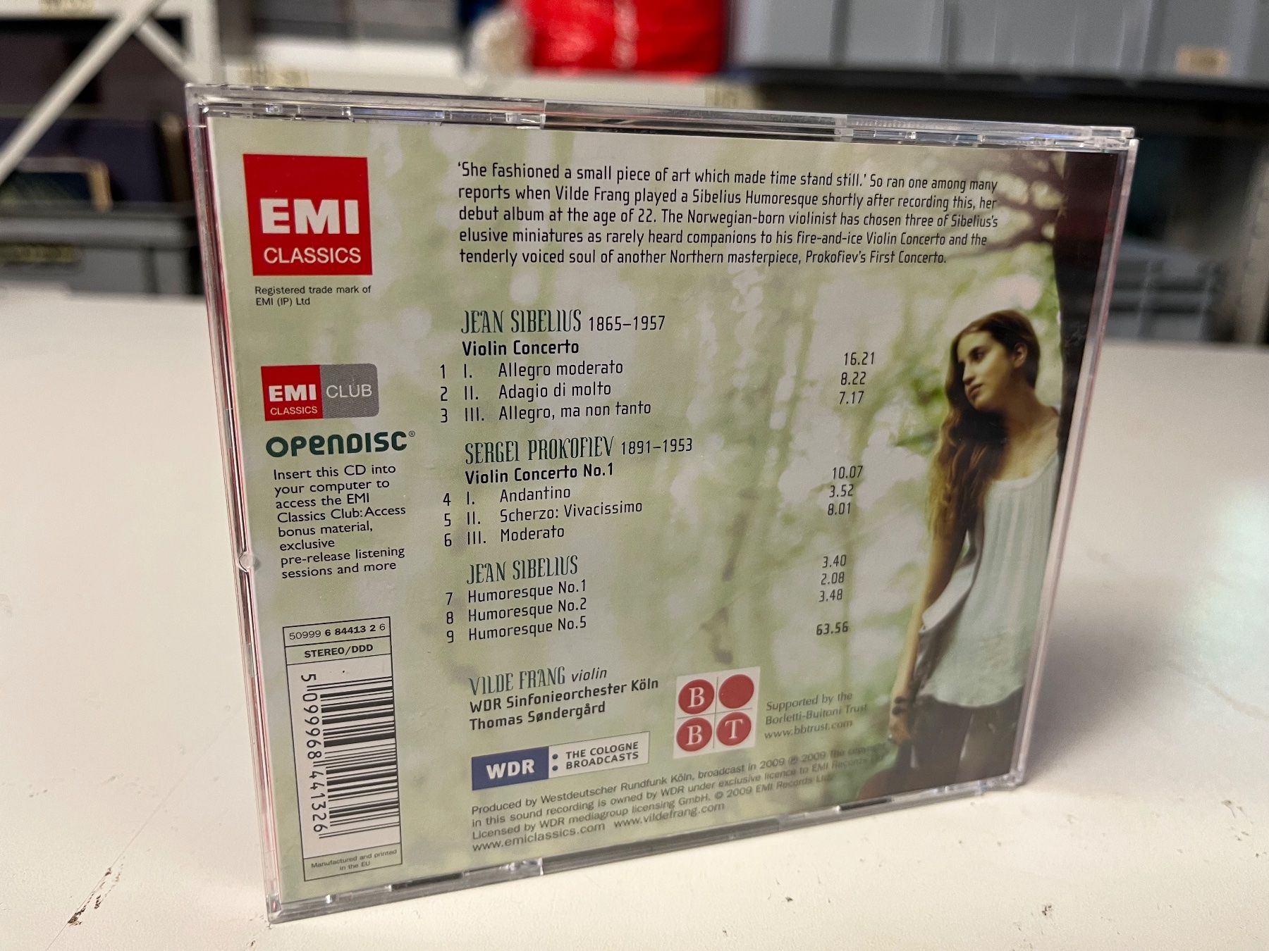 Sibelius, Prokofiev - Humoresques/Violin Conc. No.1 - SRA01B (Gebraucht ...