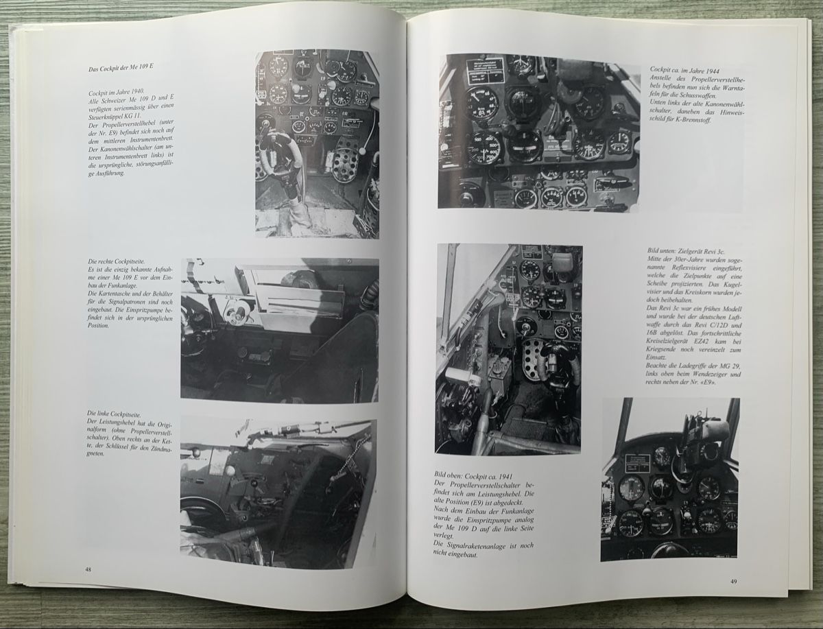 Livres: Die Messerschmitt Me 109 in der Schweizer Luftwaffe – D'occasion à Suhr par schoblobloch 4