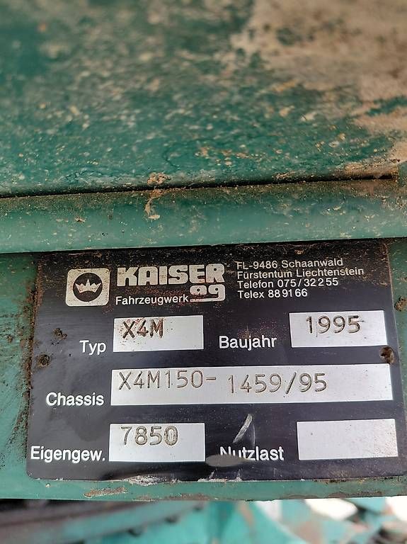 Kaiser Escavatori: Schreitbagger Kaiser x4 Turbostar – Usato da Walchwil venduto da evmuin 1