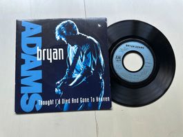 BRYAN ADAMS tolle Single Though I'd dies and gone to heaven