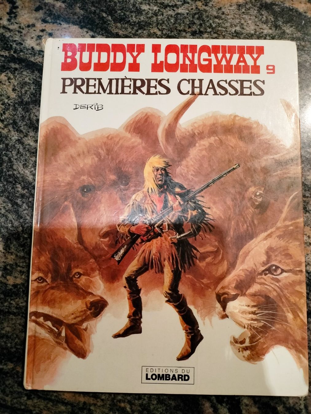 Fumetti: Buddy Longway, tome 9 - Premières chasses Derib – Usato da Cortaillod venduto da rozinna