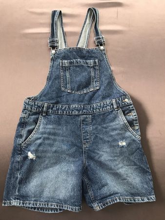 Jeans Latzhose Shorts, Gr. 40, Top Zustand!