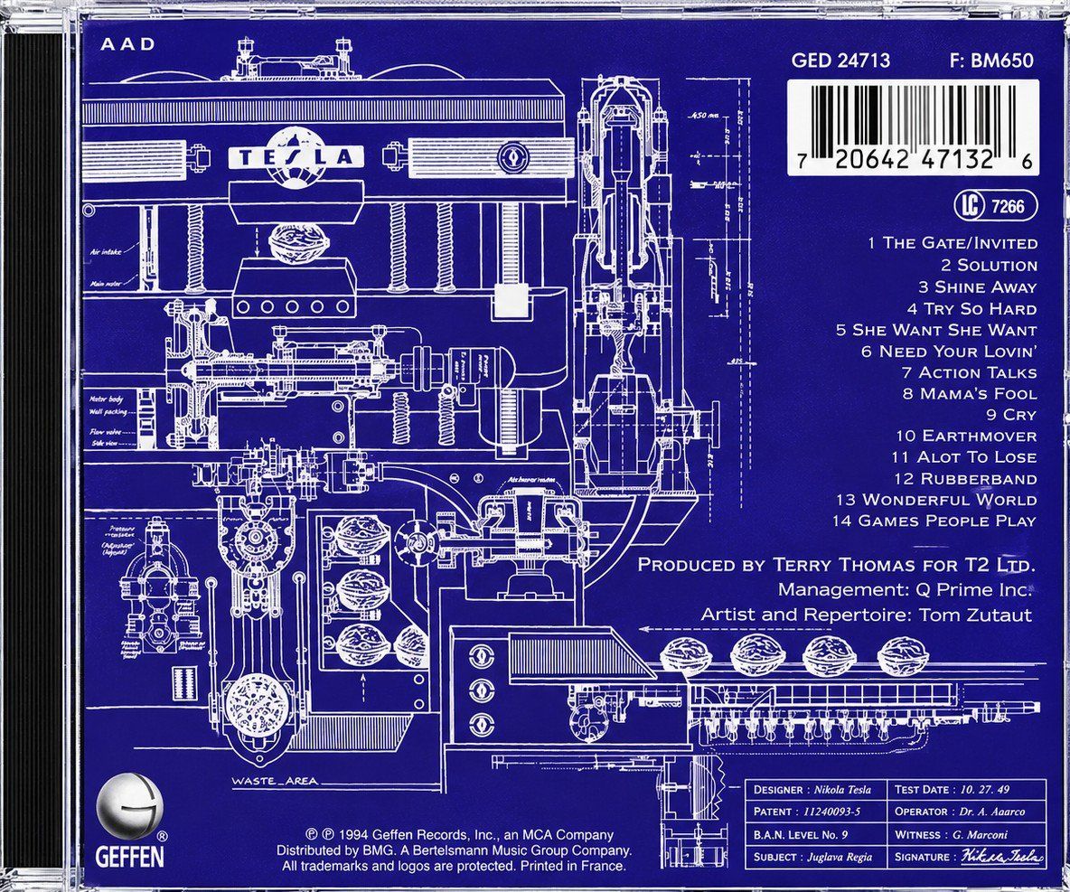 CD: CD Tesla  "Bust A Nut ",  Nr. 508 – Nuovo (secondo la descrizione) da Kottwil venduto da Crazyrolf 1