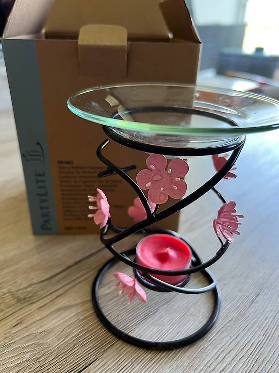 Portacandele: Diffuseur Partylite Fleur de cerisier – Usato da Chessel venduto da Alyssia83