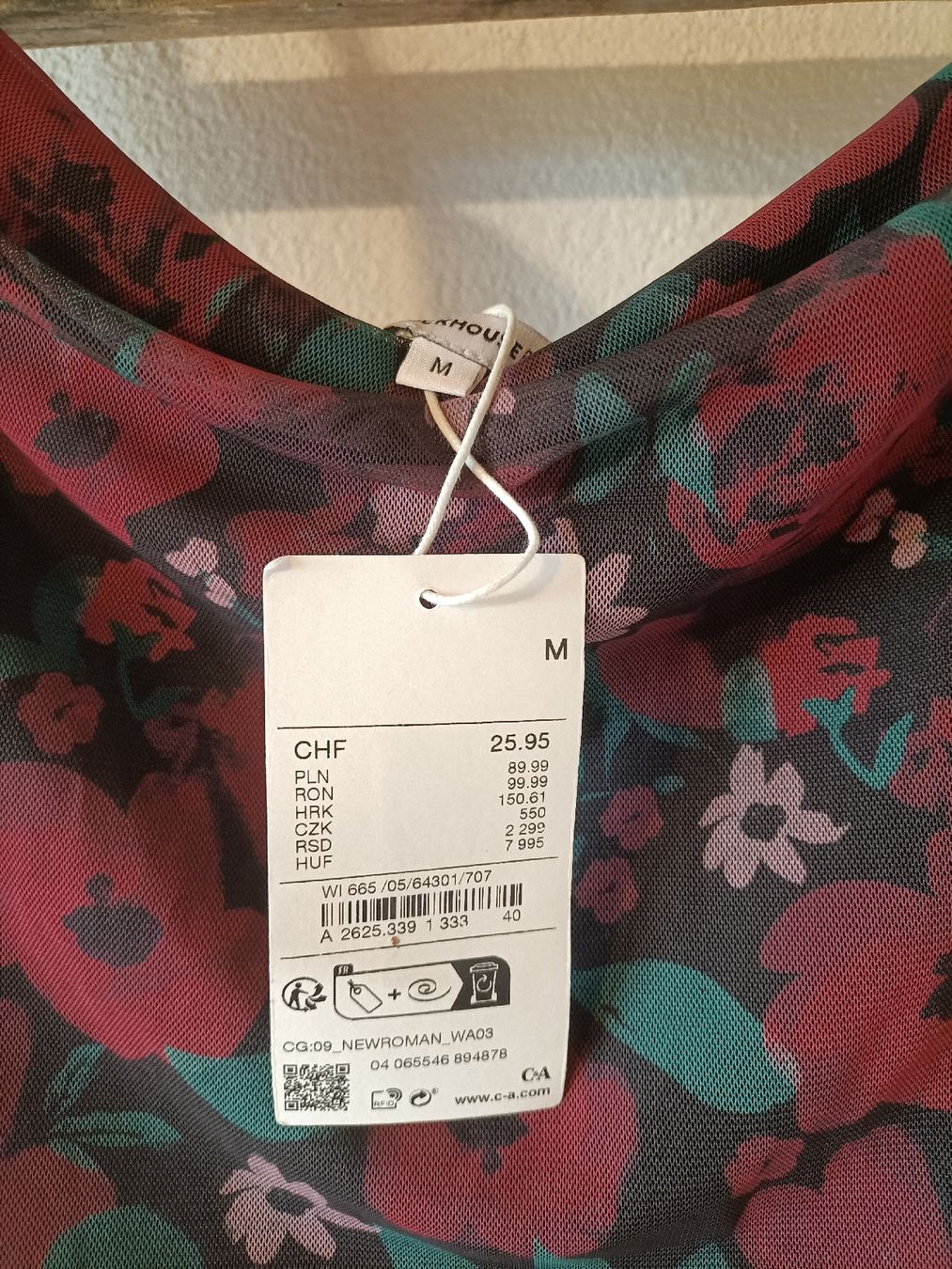 C&A Vestiti: C&A Sommerkleid mit Blumenmuster, Grösse M - Neu – Nuovo e nell'imballaggio originale da St. Gallen venduto da jan_ccx7 1